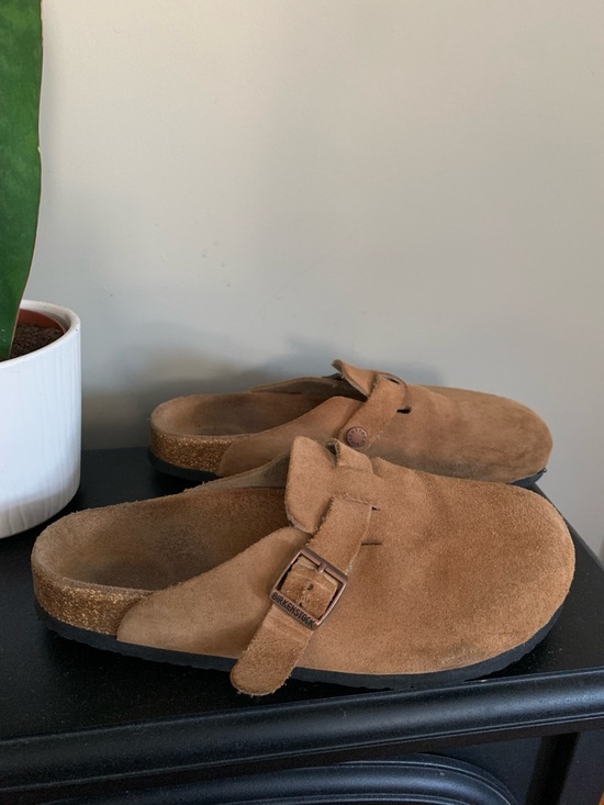 Birkenstock Shoes - Birkenstock Boston Suede Clogs EUC size 40